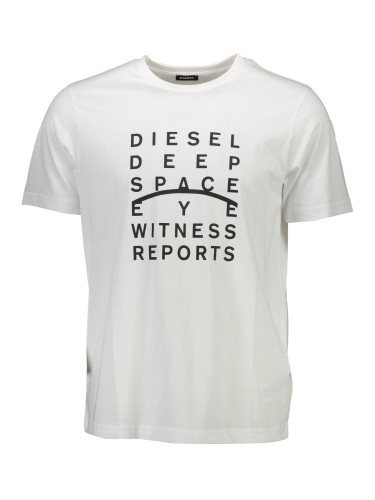 DIESEL SHORT SLEEVE T-SHIRT MEN WHITE