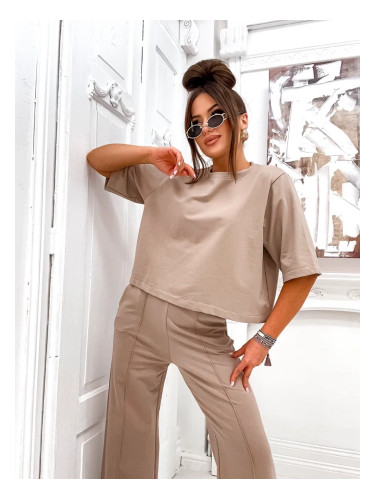Resti Women's cotton set with flared pants