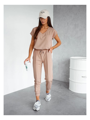 Resti Women's cotton casual set with short sleeves