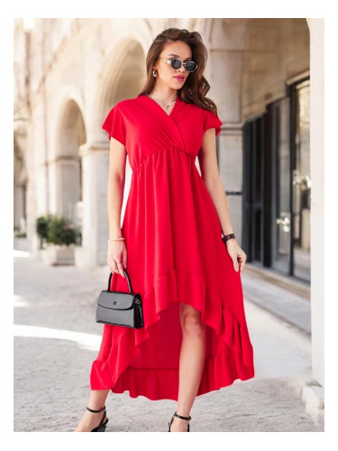 Resti Women's midi dress with an asymmetrical hem