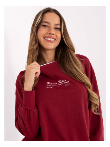 Sweatshirt-RV-BL-A870.45-burgundy