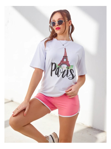 Resti Women's sports set with t-shirt and shorts Paris