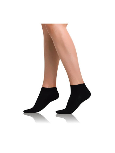 Bellinda 
BAMBOO AIR LADIES IN-SHOE SOCKS - Short Women's Bamboo Socks - Black
