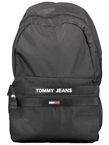 TOMMY HILFIGER MEN'S BLACK BACKPACK