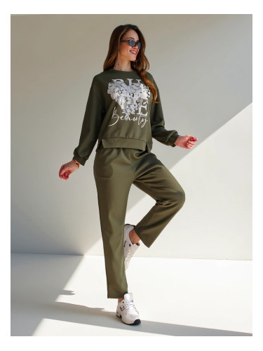 Resti Women's viscose set with print