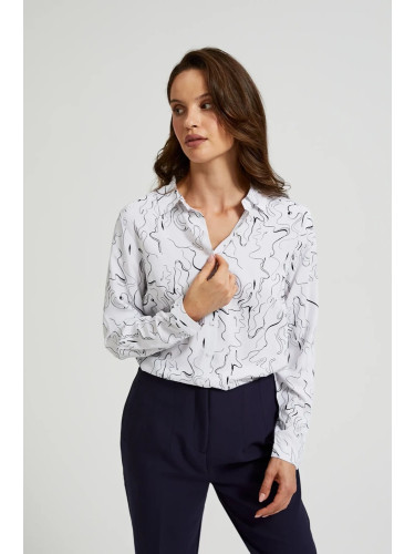 Marisse Women's Shirt Z-Ko-4539 Off White