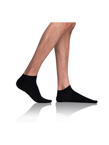 Bellinda 
BAMBOO AIR IN-SHOE SOCKS - Men's Short Bamboo Socks - Black