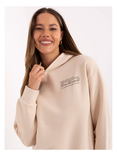 Sweatshirt-D10600BI02450D1-light beige