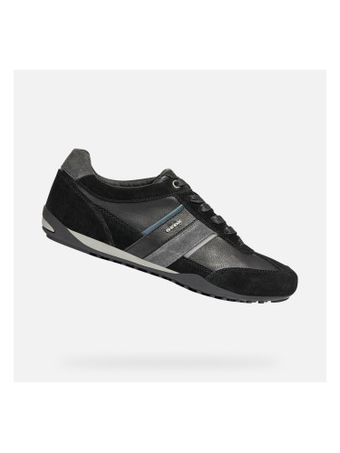 Black men's sneakers Geox Wells - Men's