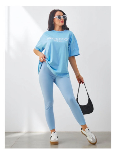 Resti Cotton women's set with short sleeves and leggings