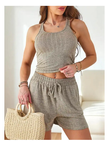 Resti Women's two-piece sports set with shorts and a tank top