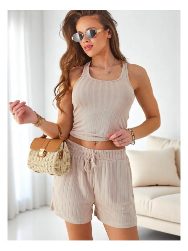 Resti Women's Two-Piece Sports Set with Shorts and a Tank Top