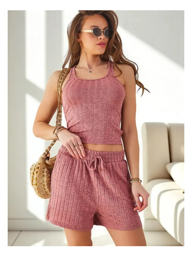 Resti Women's two-piece sports set with shorts and a tank top