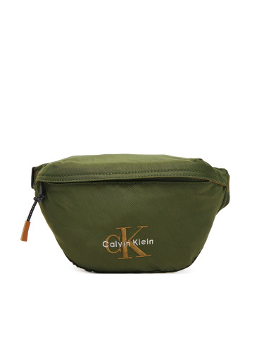 Чанта за кръст Calvin Klein Bold Waistbag LV04D3116G Каки
