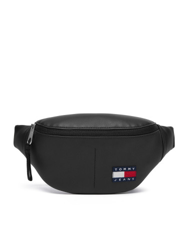 Чанта за кръст Tommy Jeans Tjm Ess Daily Pu Bumbag AM0AM13702 Черен