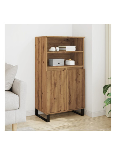 Sonata H Highboard Artisan Дъб 60x36x110 cm Инженерна дървесина
