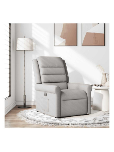 Sonata H Recliner Chair Cloud Grey Fabric