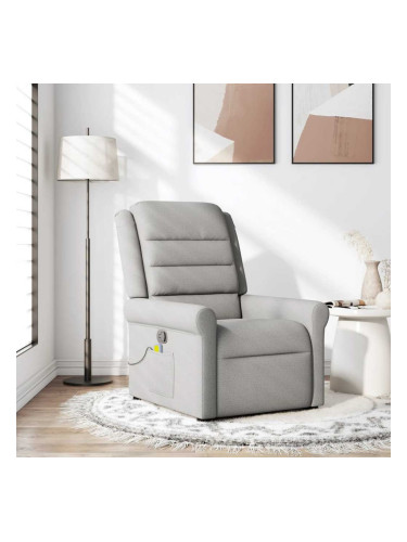 Sonata H Масажен стол за лежанка Cloud Grey Fabric