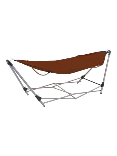 Sonata Хамак със сгъваема стойка, кафяв