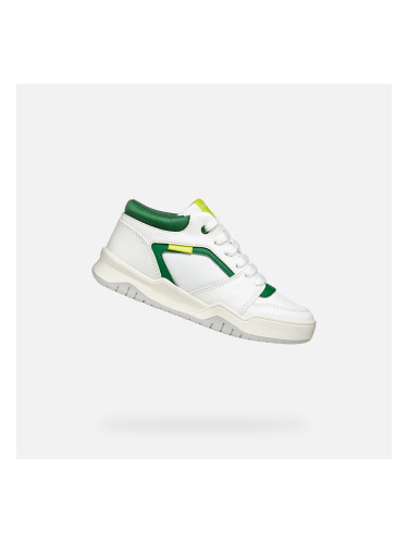 White boys' sneakers Geox Perth - Boys