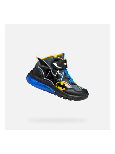 Black boys' sneakers Geox Ciberdron - Boys