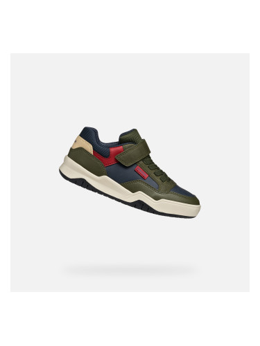 Khaki boys' sneakers Geox Perth - Boys