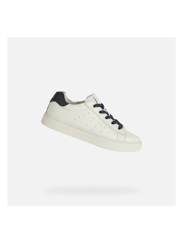 White boys' sneakers Geox Nashik - Boys