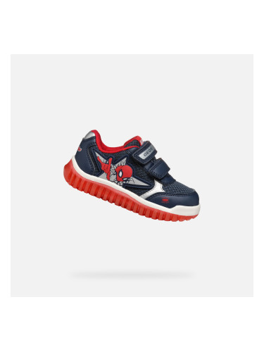 Dark blue boys' sneakers Geox Lightyloo - Boys