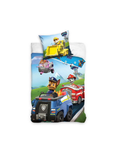 PAW PATROL ДЕТСКИ СПАЛЕН КОМПЛЕКТ 2 ЧАСТИ