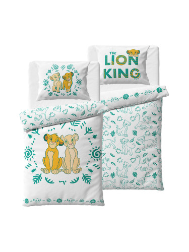 LION KING ДЕТСКИ СПАЛЕН КОМПЛЕКТ 2 ЧАСТИ