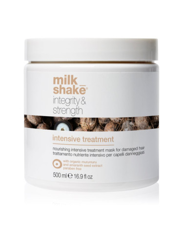 milk_shake® Integrity & Strength Intensive Treatment интензивна маска за увредена коса 500 мл.