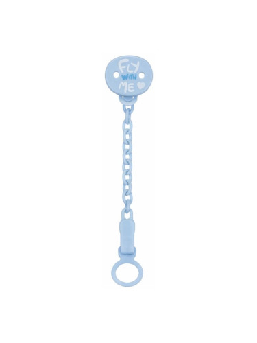 Chicco All You Can Clip клипс за биберон Blue 1 бр.