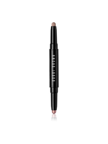 Bobbi Brown Long-Wear Dual-Ended Cream Shadow Stick сенки за очи в молив дуо цвят Pyrite / Muted Taupe 1.6 гр.