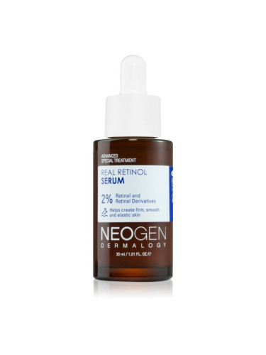 Neogen Dermalogy Real Retinol Serum ретинолов серум против бръчки с успокояващ ефект 30 мл.