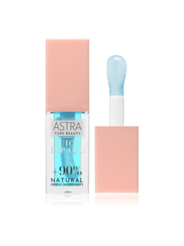 Astra Make-up Pure Beauty Juicy Lip Oil подхранващ блясък за устни цвят 003 forest mint 5 мл.
