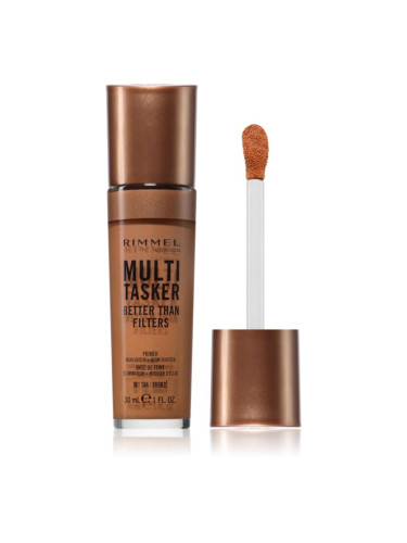 Rimmel Multi-Tasker Better Than Filters озаряваща база да уеднакви цвета на кожата цвят 061 Tan 30 мл.
