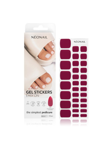 NEONAIL Easy On Gel Stickers Стикери за нокти с използване на UV/LED лампа цвят P06 32 бр.