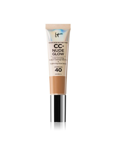 IT Cosmetics Your Skin But Better CC + Nude Glow CC крем за озаряване на лицето SPF 40 Neutral Tan 32 мл.