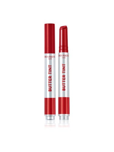 Bourjois Butter Tint Lip Glaze тониращ балсам за устни цвят 04 Rougemelt 2 гр.