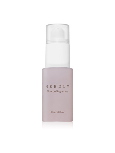 NEEDLY Glow Peeling Serum изглаждащ ексфолиращ серум за озаряване на лицето 30 мл.