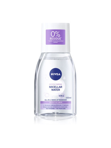 NIVEA Soothing мицеларна почистваща вода за чувствителна кожа на лицето 100 мл.