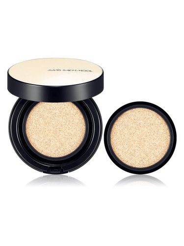 JUNG SAEM MOOL Essential Skin Nuder Cushion хидратиращ фон дьо тен в гъба + резервен пълнител цвят Fair Pink 2x14 гр.