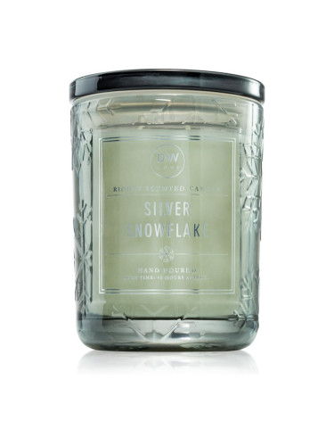 DW Home Signature Silver Snowflake ароматна свещ 434 гр.