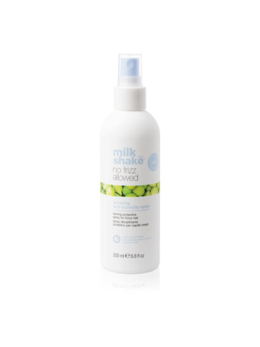 milk_shake® No Frizz Allowed Amazing Anti-Humidity Spray стилизиращ защитен спрей за коса против цъфтене 200 мл.