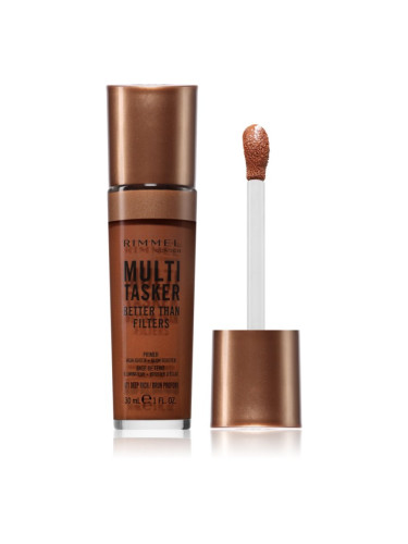 Rimmel Multi-Tasker Better Than Filters озаряваща база да уеднакви цвета на кожата цвят 071 Deep Rich 30 мл.