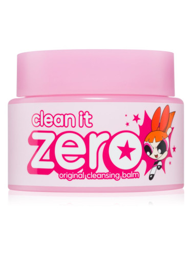 Banila Co. clean it zero Original Powerpuff Girls Edition балсам за почистване и премахване на грим с хидратиращ ефект 100 мл.