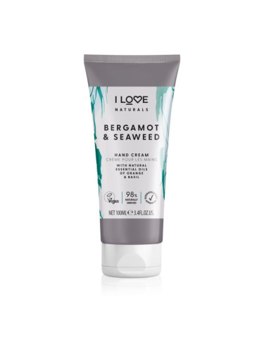 I Love Naturals Bergamot & Seaweed парфюмирано мляко за тяло 100 мл.