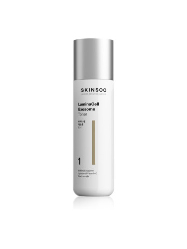 SKINSOO LuminaCell Exosome Toner озаряващ тоник за лице 200 мл.