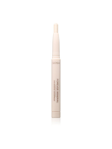Gosh Forever Mineral Shimmer сенки за очи с блясък с молив цвят 001 Pearly White 1.4 гр.