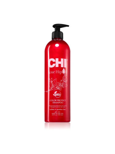 CHI Rose Hip Oil Shampoo шампоан за боядисана коса 739 мл.